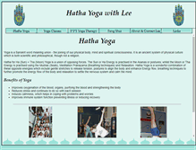 Tablet Screenshot of hathayoga.com.au